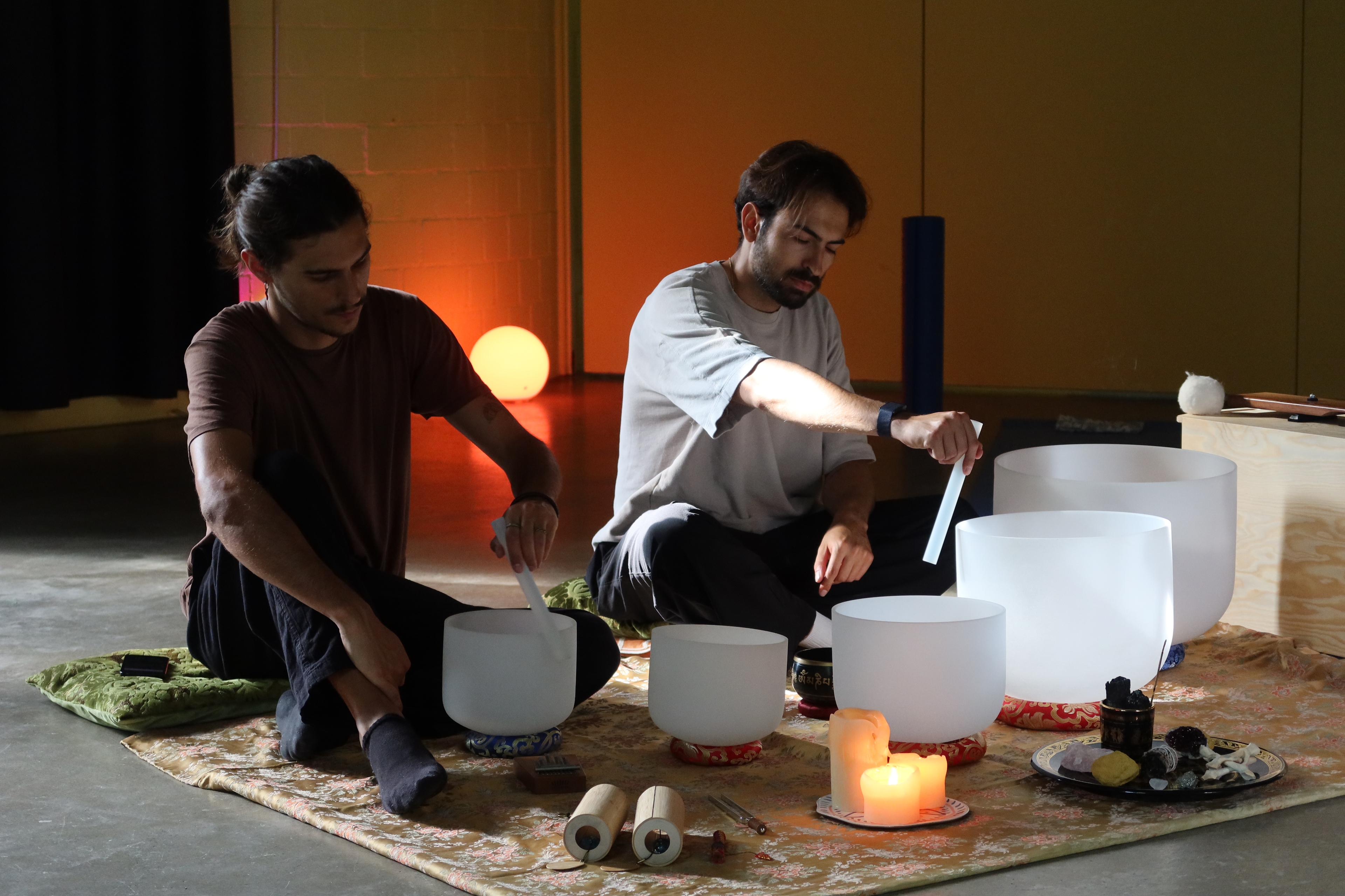 Sound meditation hero video